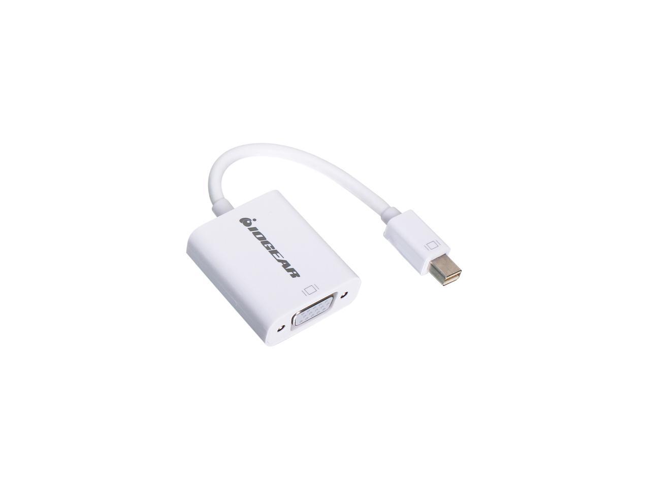 IOGEAR GMDPVGAW6 Mini DisplayPort to VGA Adapter Cable