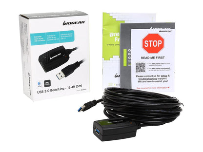 IOGEAR GUE305 Black USB 3.0 BoostLinq