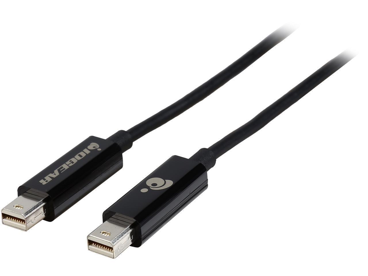 IOGEAR Model GTC01-BK 3.3 ft. Thunderbolt Cable M-M