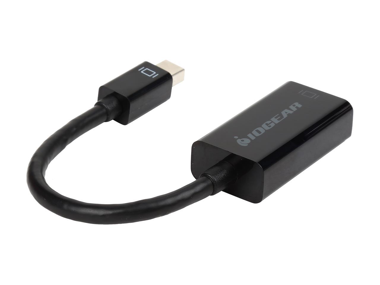 IOGEAR GMDPHD4KA Active Mini DisplayPort to HDMI Adapter with 4K Support