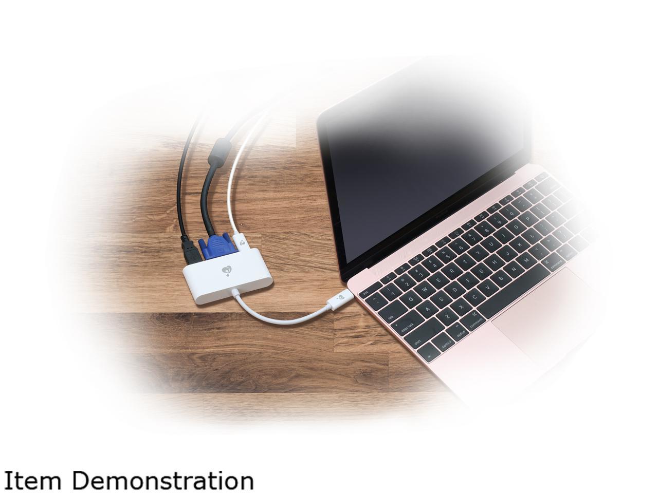 IOGEAR GUC3C3V USB-C to VGA / USB Multiport Adapter
