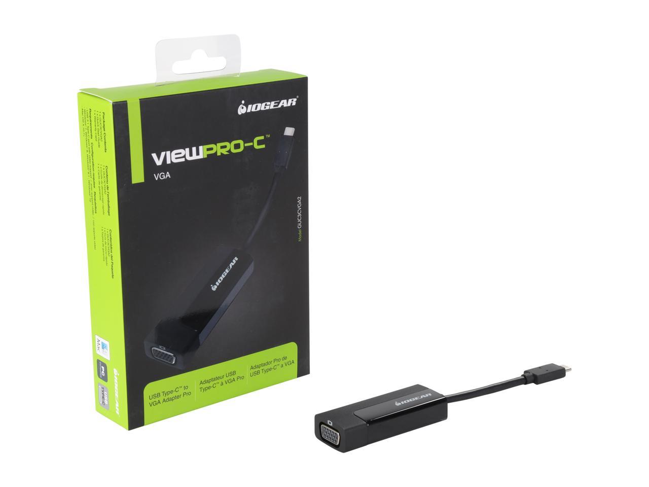 IOGEAR GUC3CVGA2 ViewPro-C USB-C to VGA Adapter