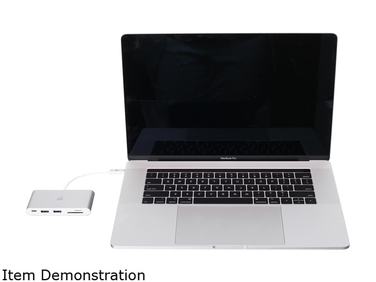 IOGEAR GUH3C84PD USB-C to SD/MIcroSD USB-A Adapter