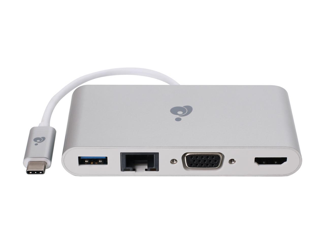 IOGEAR GUH3C44 ViewPro-C, USB-C 4-in-1 Video Adapter