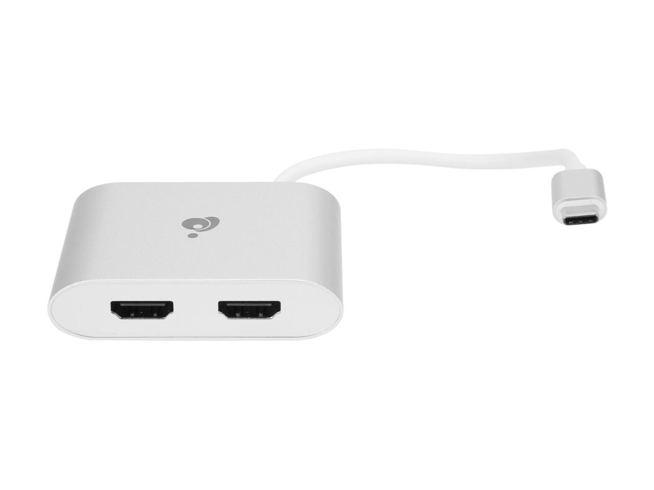 IOGEAR GUC3CHD22 USB-C to Dual HDMI Adapter