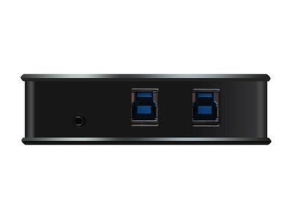 IOGEAR GUS432CA1KIT 2x4 USB 3.0 Peripheral Sharing Switch with USB-C Adapter