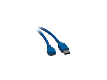 Tripp Lite U326-003 Blue USB 3.0 Super Speed Device cable (A Male to Micro - B Male)