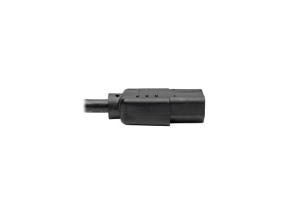 Tripp Lite Universal Computer Power Cord, 10A, 18AWG (NEMA 5-15P to IEC-320-C13), 3-ft. (P006-003)