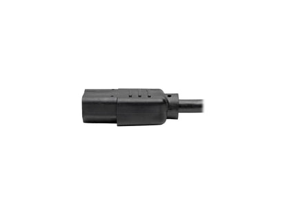 Tripp Lite Universal Computer Power Cord, 10A, 18AWG (NEMA 5-15P to IEC-320-C13), 3-ft. (P006-003)