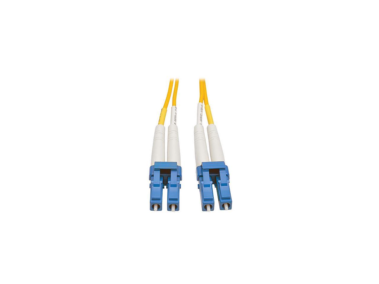 Tripp Lite Duplex Singlemode 8.3/125 Fiber Patch Cable (LC/LC), 3M 10-ft. (N370-03M)