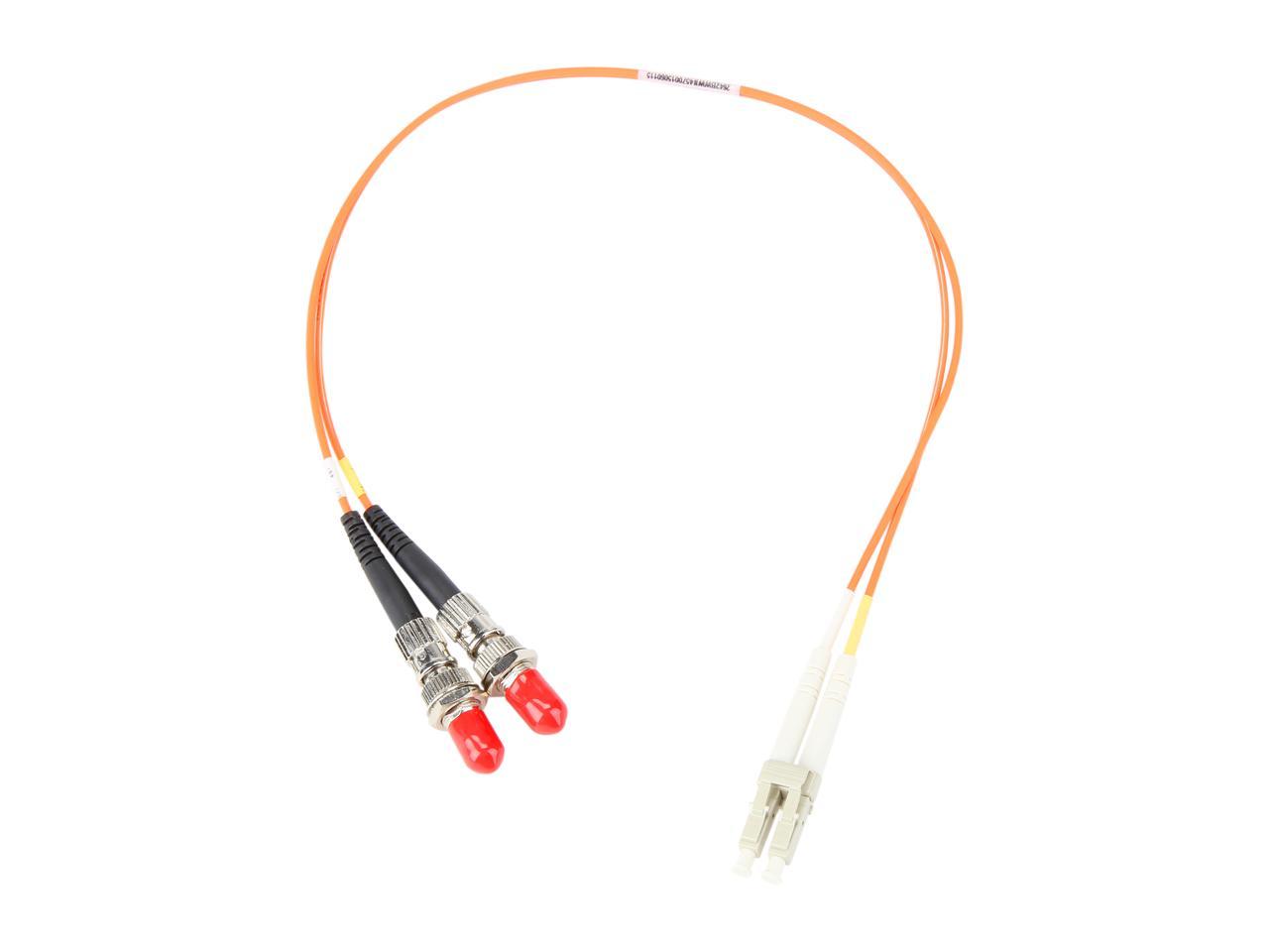 Tripp Lite N457-001-50 1 ft. Duplex MMF 50/125 Adapter (LC-M/ST-F)