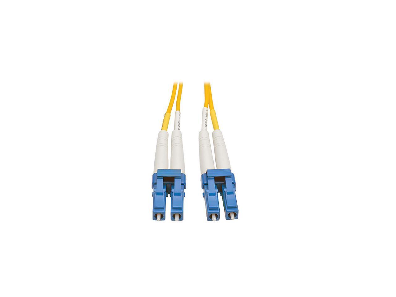 Tripp Lite Duplex Singlemode 8.3/125 Fiber Patch Cable (LC/LC), 5M 16-ft. (N370-05M)
