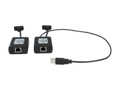 Tripp Lite VGA over Cat5/Cat6 Extender Kit, Transmitter and Receiver, USB-Powered, 1920x1440 at 60Hz B130-101-U