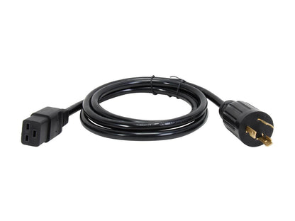 Tripp Lite Model P040-006 6 ft. 12AWG Heavy Duty Power Cord (IEC-320-C19 to NEMA L6-20P)