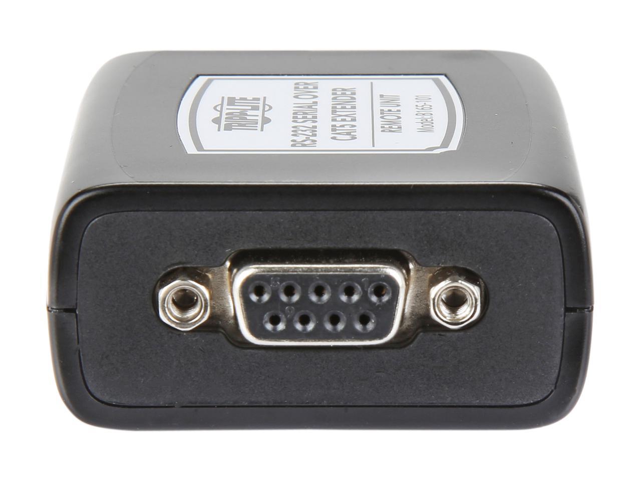 Tripp Lite B165-101 RS-232 / Serial over Cat5 Extender Transmitter + Receiver