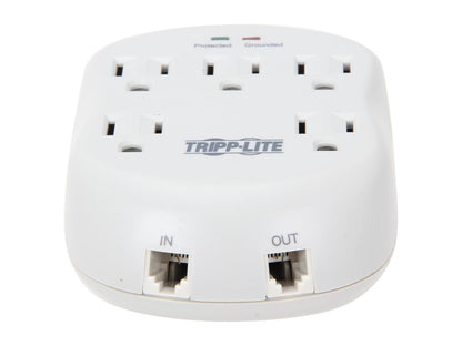 TRIPP LITE SK5TEL-0 5 Outlets 1080 joules Wallmount Direct Plug-In Protect It! Surge Suppressor