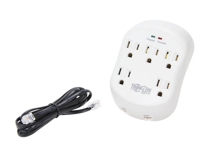 TRIPP LITE SK5TEL-0 5 Outlets 1080 joules Wallmount Direct Plug-In Protect It! Surge Suppressor