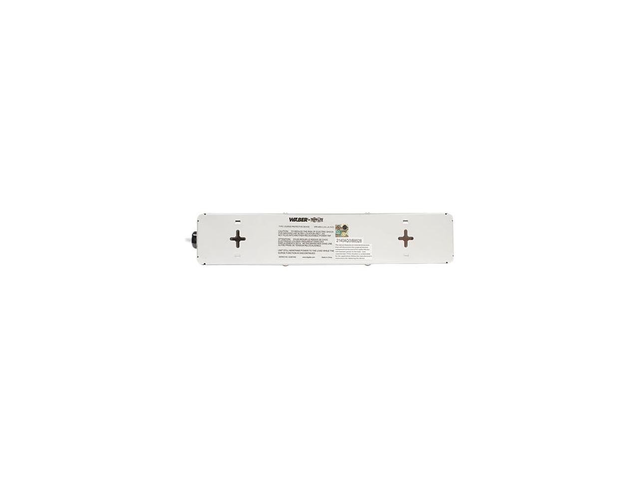 TRIPP LITE SPS606HGRA 6 Feet 6 Outlets 1050 Joules Surge Protector with Right-Angle Hospital-Grade Plug and Receptacles