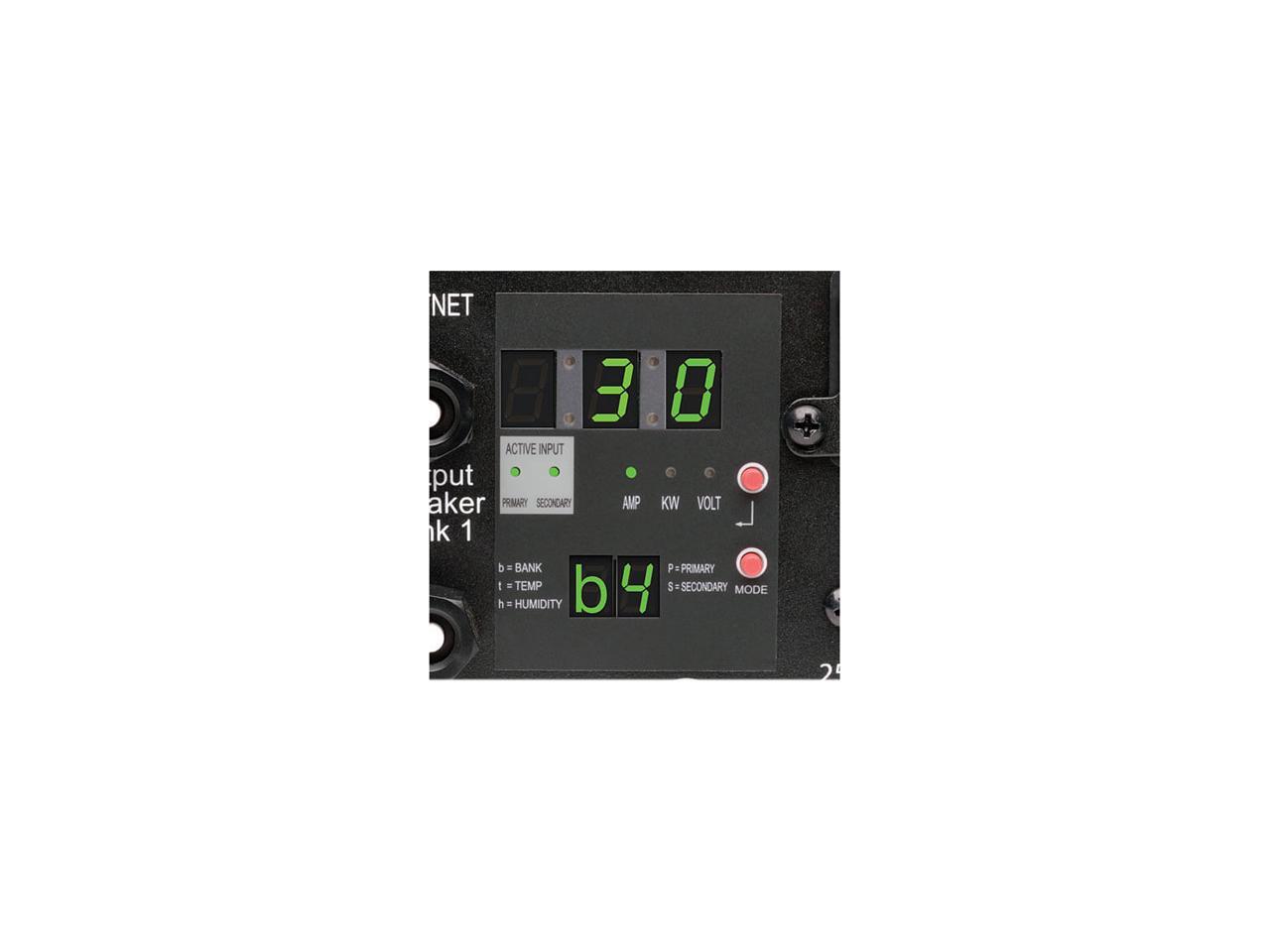 Tripp Lite PDUMH30ATNET Switched 2U 120V 30A 10 Feet Power Distribution Unit