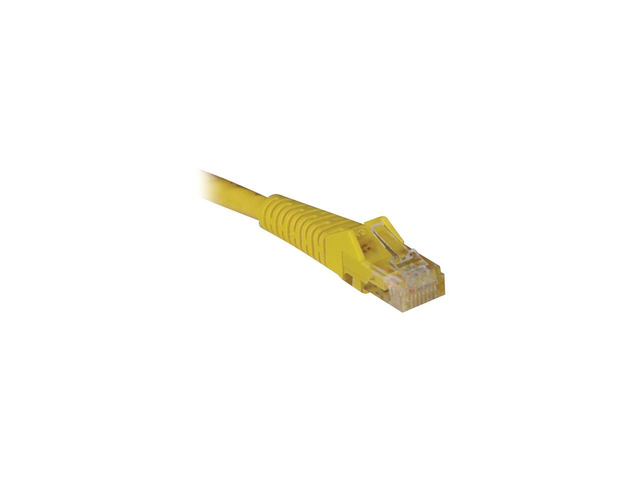 Tripp Lite 15-ft. Cat6 Gigabit Snagless Molded Patch Cable(RJ45 M/M) - Yellow