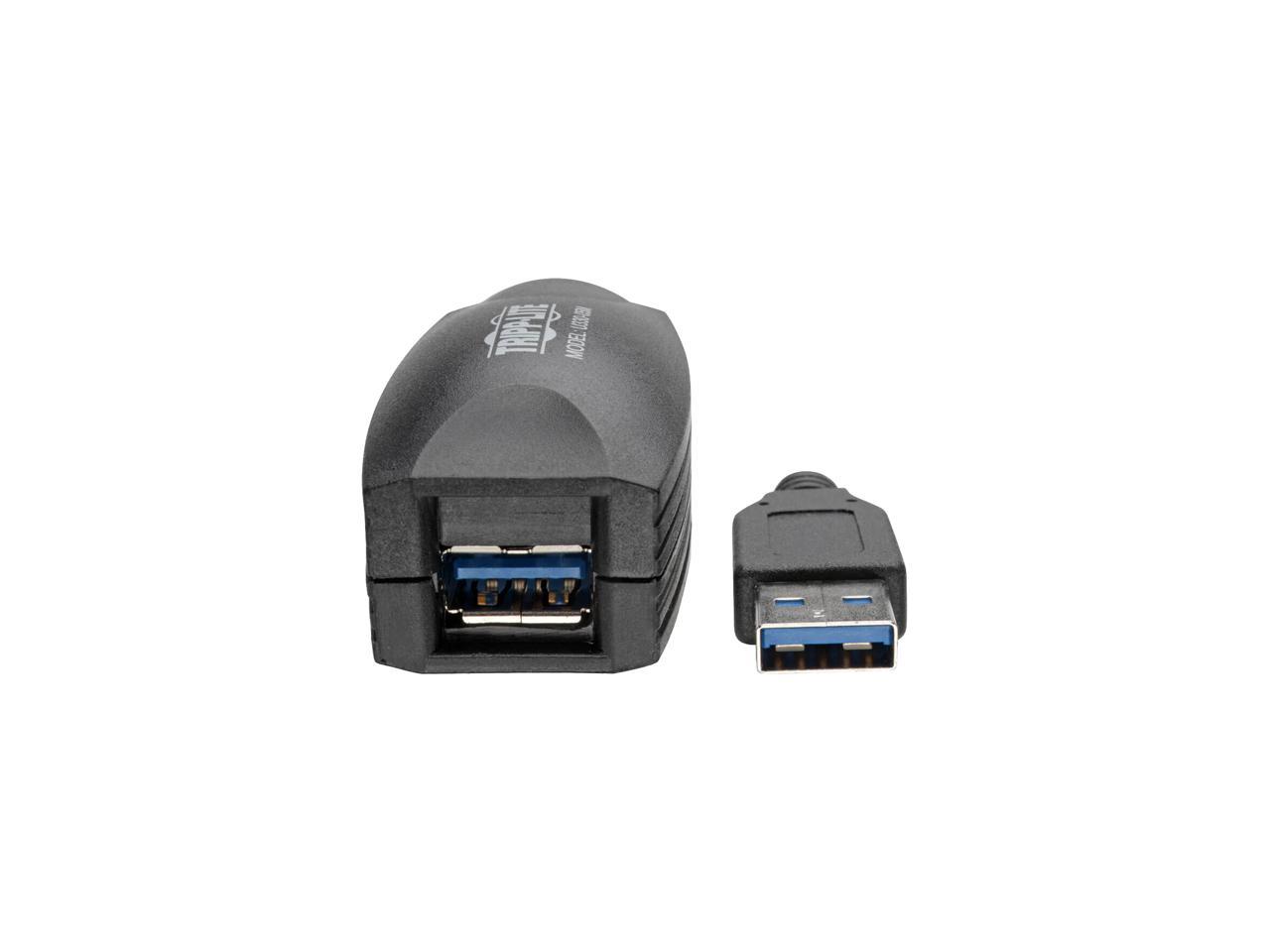 Tripp Lite USB 3.0 SuperSpeed Active Extension Repeater Cable (A M/F), 5M/16-ft. (U330-05M)