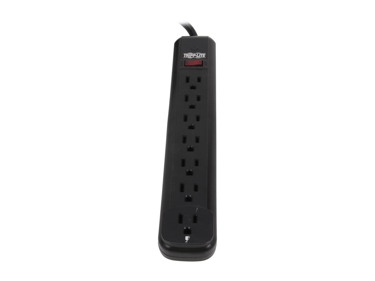 TRIPP LITE POWER IT! PS712B 7 Outlets Power Strip 120V (110-125V) Input Voltage 1800W Maximum Power 12 Feet Cord Length