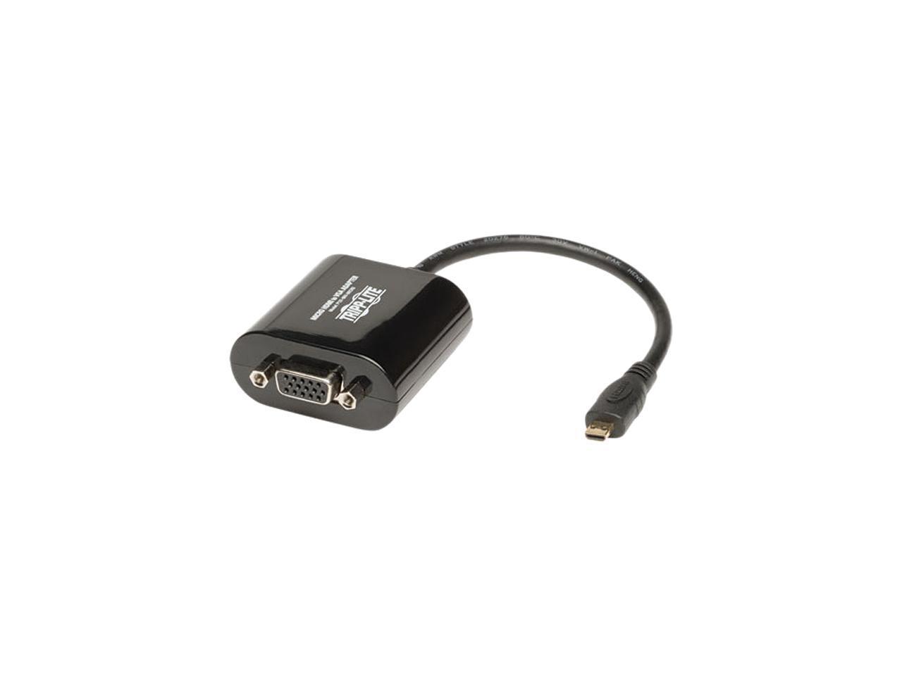 Tripp Lite P131-06N-MICRO Micro HDMI to VGA Converter Adapter