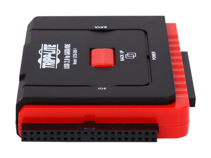 Tripp Lite USB 2.0 to Serial ATA (SATA) and IDE Adapter for 2.5in / 3.5in / 5.25in Hard Drives (U238-000-1)