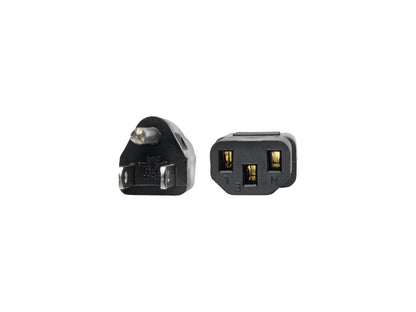 Tripp Lite Model P006-008-13A 8 ft. Black 16AWG, SJT, 13A, 125V NEMA 5-15P to IEC-320-C13 Power Cord Male to Female