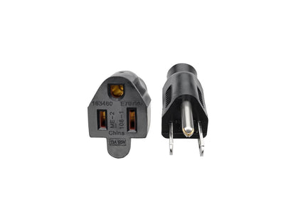 Tripp Lite Standard Power Extension Cord, 13A, 16AWG (NEMA 5-15P to NEMA 5-15R), 6-ft. (P024-006-13A)