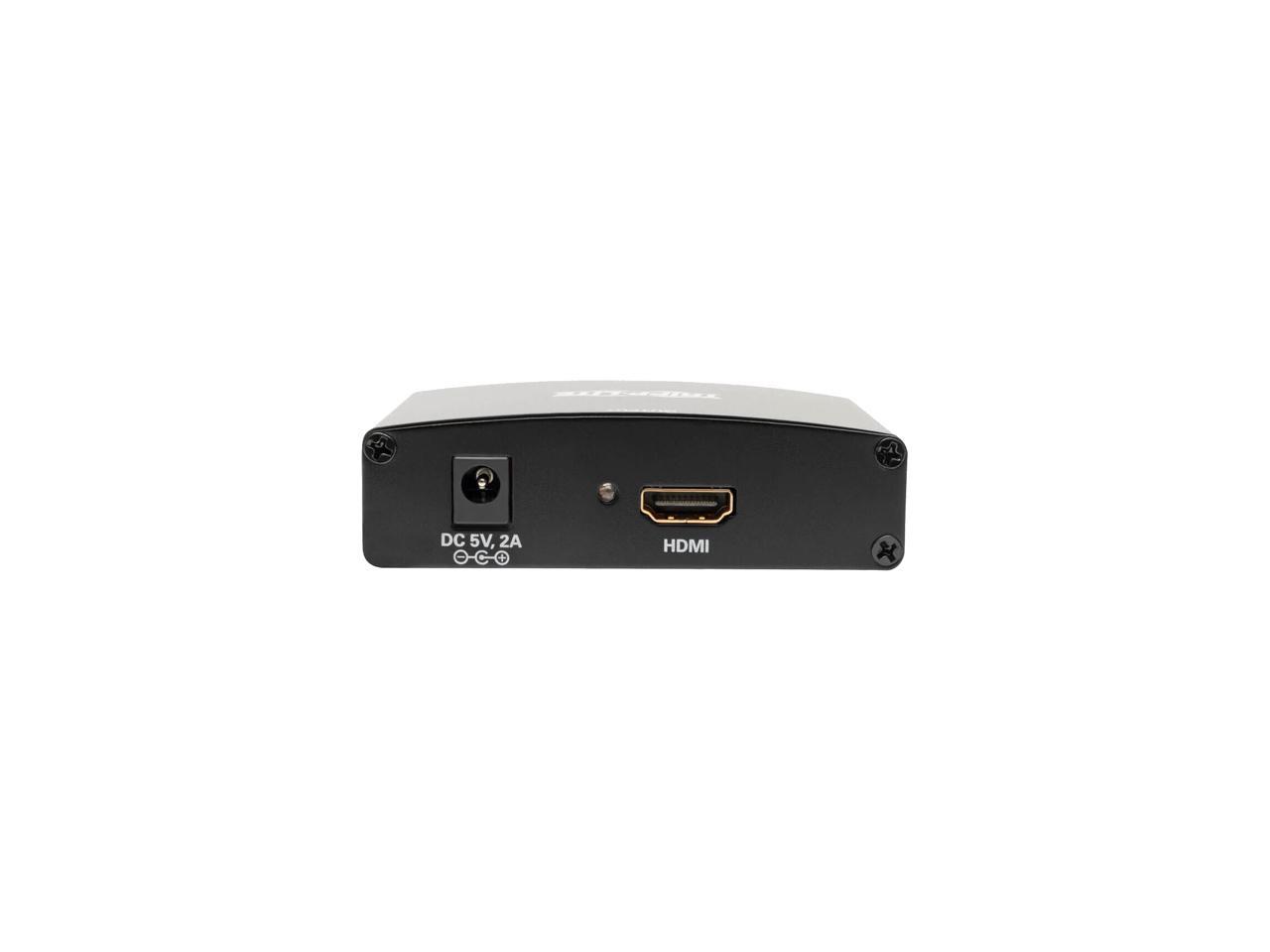 Tripp Lite VGA with Audio to HDMI Converter, Adapter for Stereo Audio and Video (P116-000-HDMI)