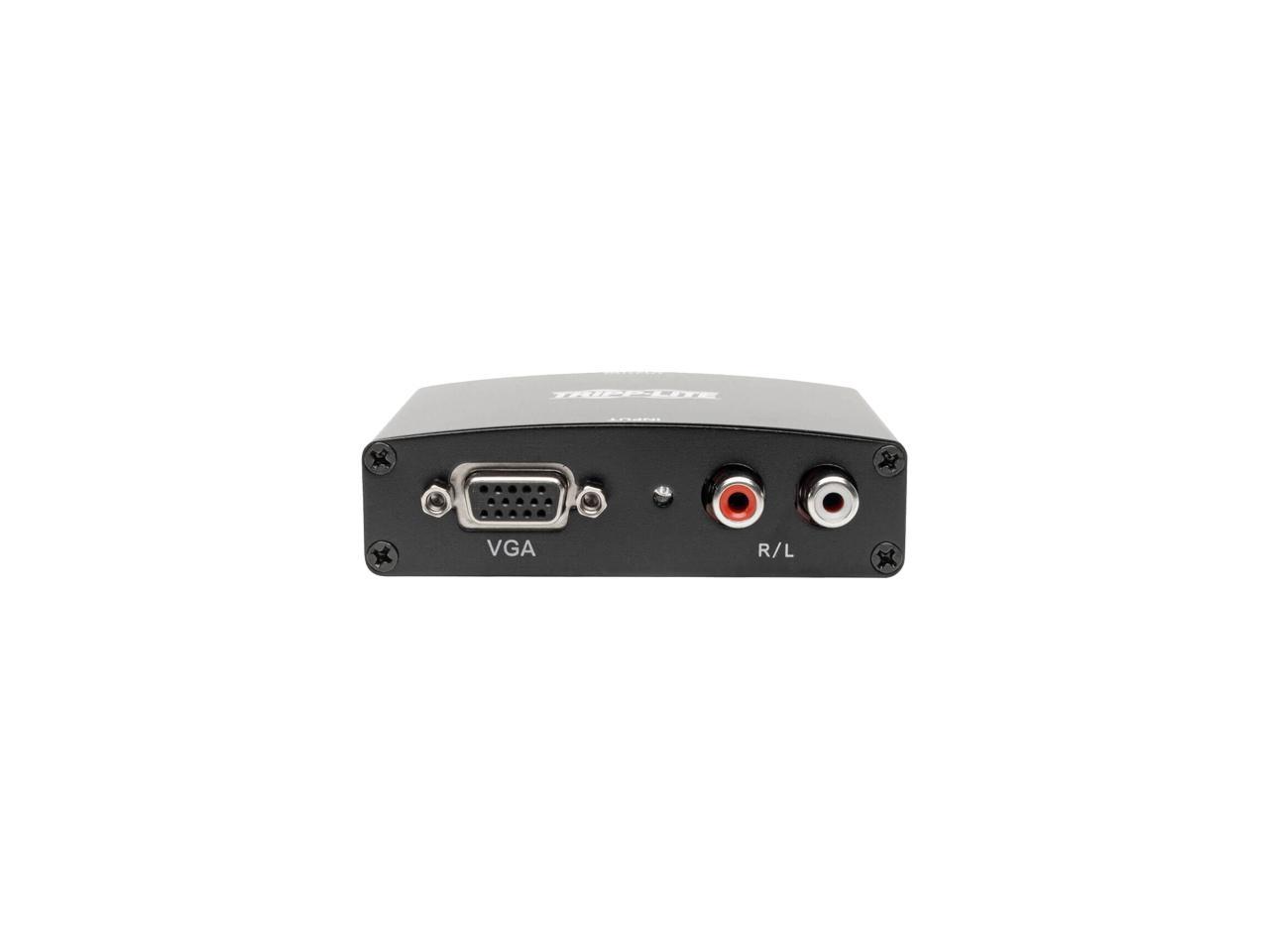 Tripp Lite VGA with Audio to HDMI Converter, Adapter for Stereo Audio and Video (P116-000-HDMI)