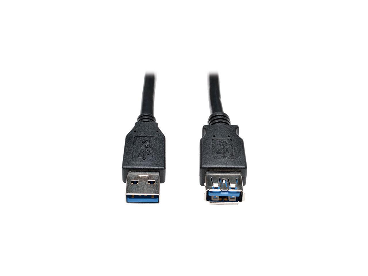 Tripp Lite U324-006-BK Black SuperSpeed Extension Cable AA