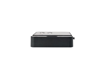 Tripp Lite TLP26USBB Protect It! 2- Outlet Surge Protector, 6-ft. Cord, 1080 Joules, 4 USB Charging Ports (4.8A total)