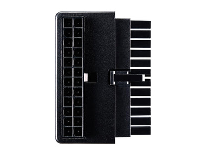 Cooler Master Universal ATX 24 Pin 90° Adapter , w/ added capacitors for stable power output for Power Supply