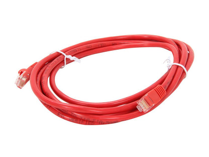 C2G 15203 Cat5e Cable - Snagless Unshielded Ethernet Network Patch Cable, Red (10 Feet, 3.04 Meters)