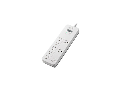 APC 8-Outlet Surge Protector, SurgeArrest Home / Office - White (PH8W)