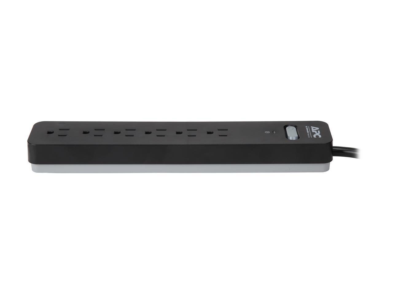 APC 6-Outlet Surge Protector with 15-Foot Power Cord, SurgeArrest Essential (PE615)