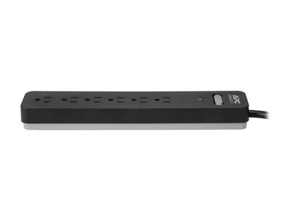 APC 6-Outlet Surge Protector with 15-Foot Power Cord, SurgeArrest Essential (PE615)