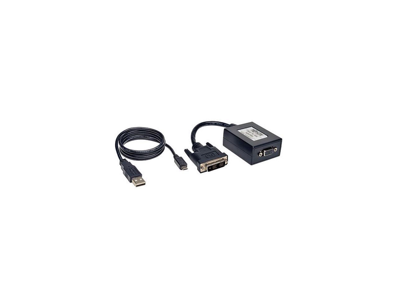 Tripp Lite P120-06N-ACT DVI-D to VGA Active Adapter Converter Cable – 1920x1200