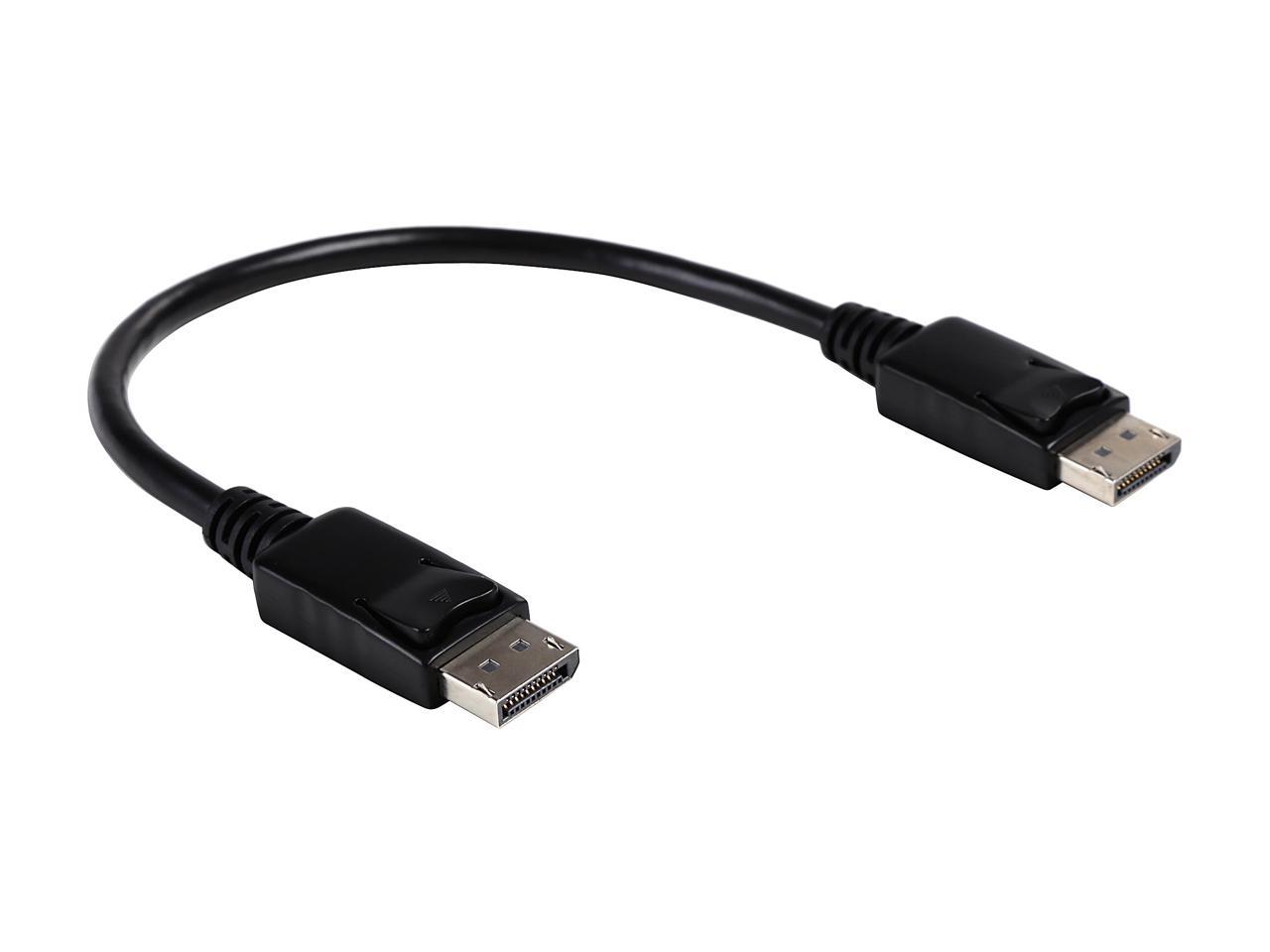 Tripp Lite P580-001 1 ft. Black Connector A DISPLAYPORT (MALE) Connector B DISPLAYPORT (MALE) DisplayPort Cable with Latches Male to Male