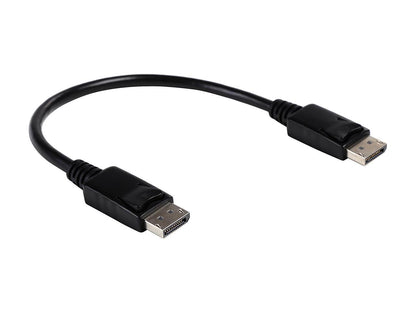 Tripp Lite P580-001 1 ft. Black Connector A DISPLAYPORT (MALE) Connector B DISPLAYPORT (MALE) DisplayPort Cable with Latches Male to Male
