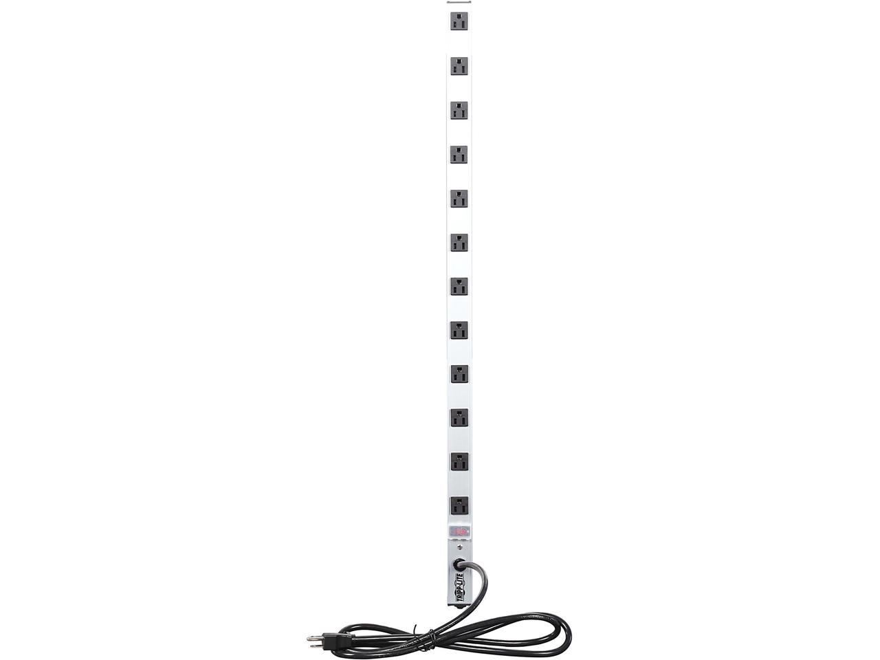 TRIPP LITE PS361206 12 Outlets Power Strip 120V Input Voltage 1800W Maximum Power 6 Feet Cord Length