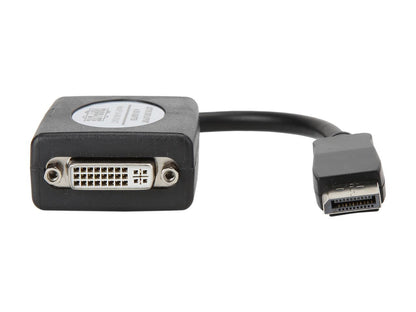 Tripp Lite DisplayPort to DVI Active Cable Adapter, DP 1.2, Converter for DP to DVI (M/F), 1920 x 1200/1080p, 6 in. (P134-06N-DVIACT)