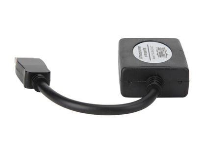 Tripp Lite DisplayPort to DVI Active Cable Adapter, DP 1.2, Converter for DP to DVI (M/F), 1920 x 1200/1080p, 6 in. (P134-06N-DVIACT)