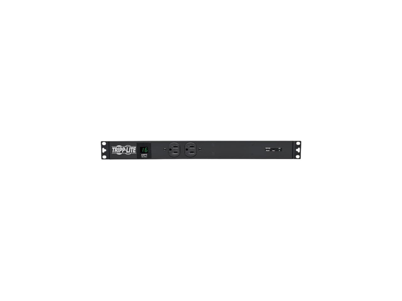 TRIPP LITE PDUMH20-ISO 15' 14 Outlets 3840 Joules 1.92kW Single-Phase Metered PDU + Isobar Surge Suppression