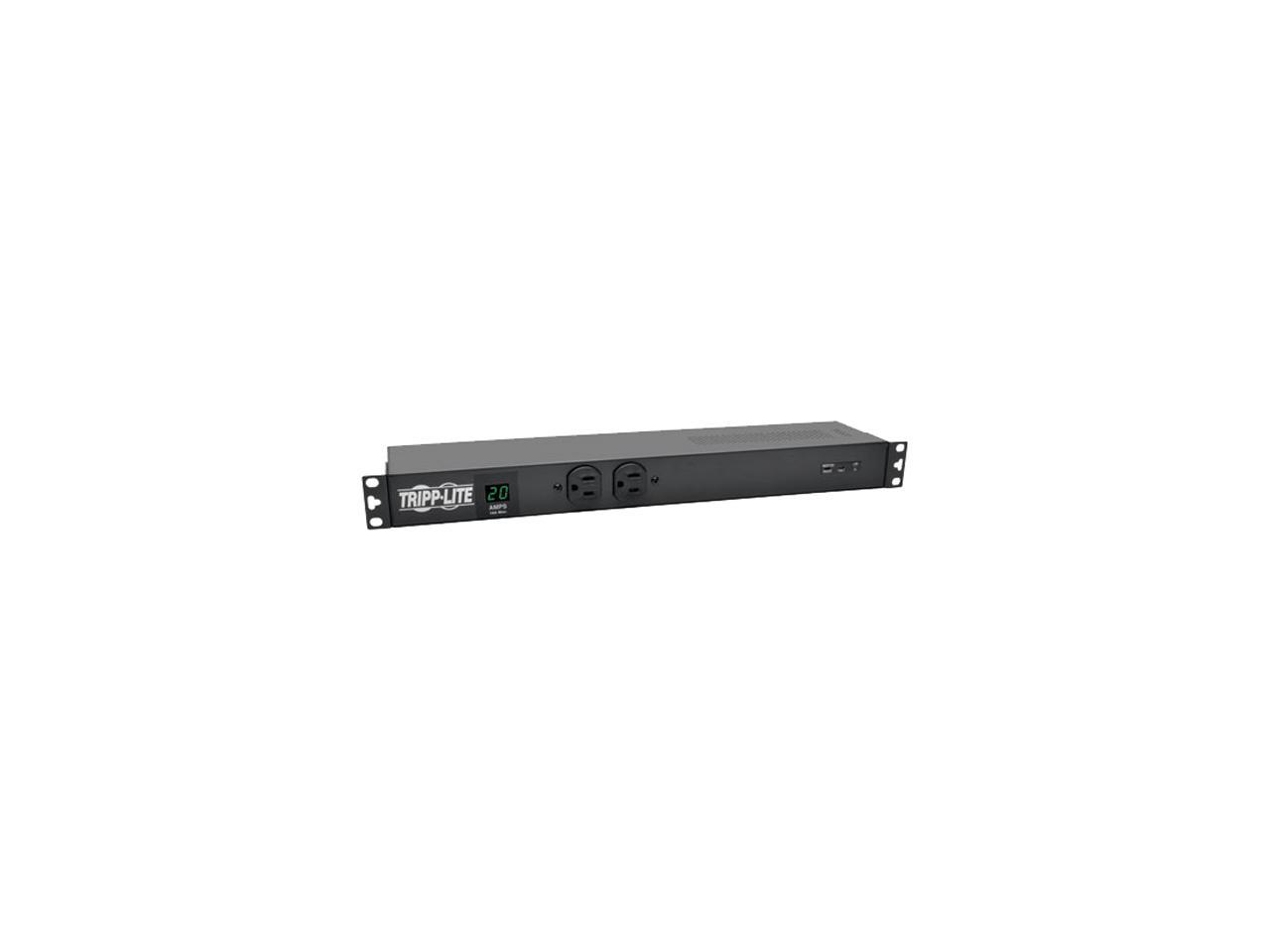 TRIPP LITE PDUMH20-ISO 15' 14 Outlets 3840 Joules 1.92kW Single-Phase Metered PDU + Isobar Surge Suppression