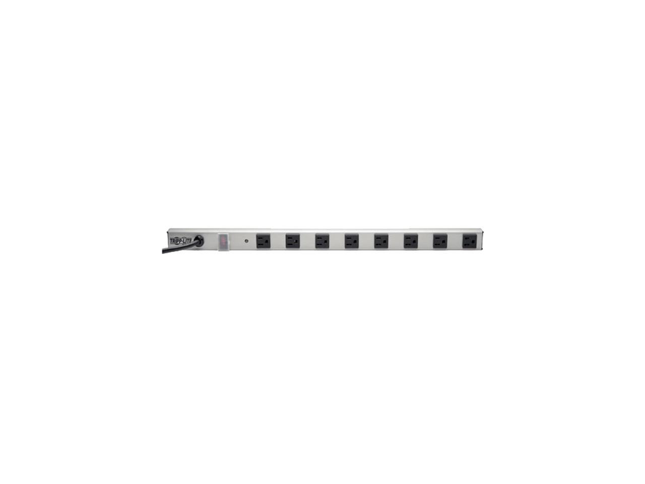TRIPP LITE SS240806 6' 8 Outlets 1050 Joules Surge Suppressor