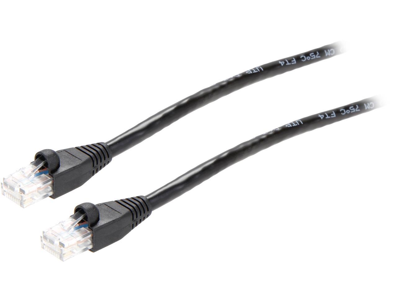 TRIPP LITE N261-007-BK 7 ft. Cat 6A Black Augmented Cat6 (Cat6a) Snagless 10G Certified Patch Cable, (RJ45 M/M) - Black