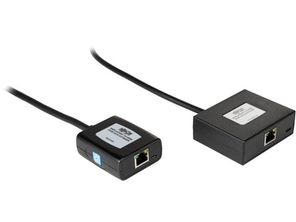 Tripp Lite DisplayPort to HDMI Over Cat5/6 Active Extender Kit, Pigtail-Style Transmitter & Receiver, Video/Audio, 1080/60p, Up to 150ft. (B150-1A1-HDMI)